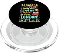 Qualcuno che mi ama davvero mi ha preso questo da Londra PopSockets PopGrip per MagSafe