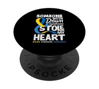 Qualcuno con la sindrome di Down mi ha rubato la sindrome del cuore PopSockets PopGrip Adesivo