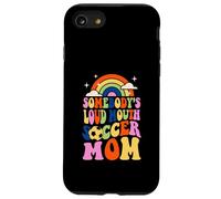 Qualcuno Forte Bocca Calcio Mamma Bball Citazioni Groovy Custodia per iPhone SE (2020) / 7 / 8
