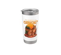 Qualcuno ha detto Caracal Bicchiere termico in acciaio inox doppia parete