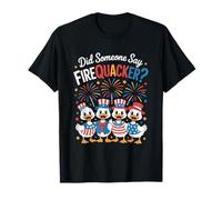 Qualcuno ha detto il design del Purchequacker Duck del 4 Maglietta