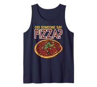 Qualcuno Ha Detto Pizza Umorismo Goloso Canotta