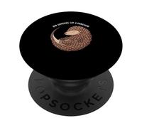 Qualcuno ha detto un pangolino PopSockets PopGrip Adesivo