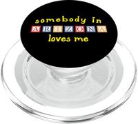 Qualcuno in Arizona mi ama con i blocchi di costruzione dei bambini PopSockets PopGrip per MagSafe