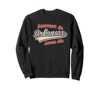 Qualcuno in Arkansas AMA Me retrò Stato Vintage Felpa