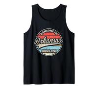 Qualcuno in Arkansas Ti Manca Lo Stato degli Stati Uniti Canotta