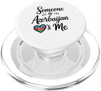 Qualcuno In Azerbaigian Mi Ama Cuore A Lunga Distanza PopSockets PopGrip per MagSafe