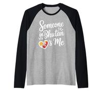 Qualcuno in Bhutan Mi AMA A Distanza Maglia con Maniche Raglan