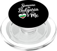Qualcuno In Bulgaria Mi Ama Cuore Bandiera Bulgaria PopSockets PopGrip per MagSafe