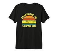 Qualcuno in California Mi AMA Vintage Tramonto Maglietta Premium