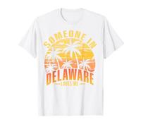 Qualcuno in Delaware Mi AMA Il Primo Stato Maglietta