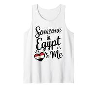 Qualcuno in Egitto Mi Ha Viaggiato con La Bandiera del Cuore Canotta