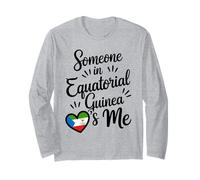 Qualcuno in Guinea Equatoriale Mi AMA Heart Pride Maglia a Manica