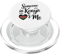 Qualcuno In Kenya Mi Ama Bandiera Del Kenya Cuore PopSockets PopGrip per MagSafe
