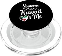 Qualcuno In Kuwait Mi Ama Bandiera Cuore Amore PopSockets PopGrip per MagSafe