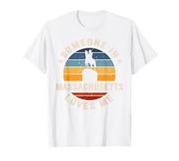 Qualcuno in Massachusetts Mi AMA Il bay State Maglietta