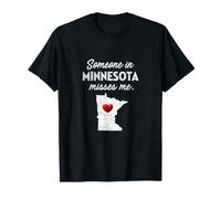 Qualcuno in Minnesota Mi Manca - Minnesota MN Maglietta