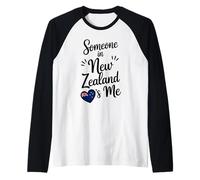 Qualcuno in Nuova Zelanda Mi AMA Bandiera della Nuova Maglia con Maniche Raglan