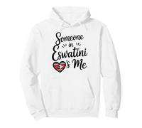 Qualcuno in Swaziland Mi AMA Bandiera del Cuore Amore Felpa con Cappuccio