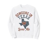 Qualcuno in Texas Mi AMA Houston Dallas Funny Pride Felpa