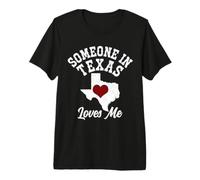 Qualcuno in Texas Mi AMA Houston Dallas Funny Pride Maglietta Premium