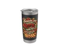 Qualcuno mi ha appena chiamato cagna I Needed That Funny Christmas Bicchiere termico in acciaio inox doppia parete