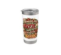 Qualcuno mi ha appena chiamato cagna I Needed That Funny Christmas Bicchiere termico in acciaio inox doppia parete