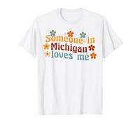 Qualcuno nel Michigan Mi AMA Lo Stato dei Grandi Laghi Maglietta