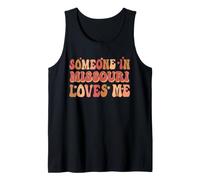Qualcuno nel Missouri Mi AMA Groovy Retro Vintage Canotta