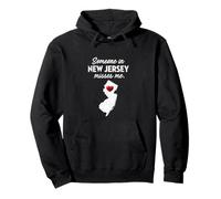 Qualcuno nel New Jersey Mi Manca - New Jersey NJ Felpa con Cappuccio