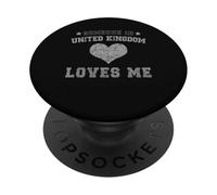 Qualcuno nel Regno Unito mi ama britannico PopSockets PopGrip Adesivo