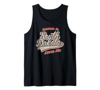 Qualcuno nel South Dakota Mi AMA Retro State Vintage Canotta