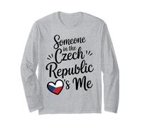 Qualcuno nella Repubblica Ceca Mi AMA Bandiera del Cuore Maglia a Manica