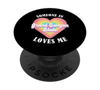 Qualcuno nello stato del Grand Canyon mi ama Arizona PopSockets PopGrip Adesivo