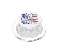 Qualcuno può per favore mettere una donna al comando USA Liberty PopSockets PopGrip per MagSafe