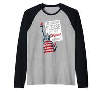 Qualcuno può Semplicemente Mettere Una Donna al Comando Politico Maglia con Maniche Raglan