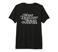Quale Eccellente Patate bollite Libro Classico Letteratura Divertente Maglietta Premium
