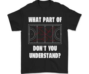 Quale Parte Dell'Hockey Non Capisci Maglietta Uomo 100% Cotone