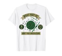 Quale Parte dell'uncinetto Non capisci Divertente Crochet Maglietta