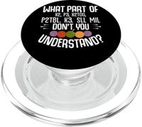 Quale parte di K2 P3 K2tog non capisci PopSockets PopGrip per MagSafe
