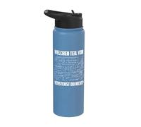 Quale parte di Mathe non comprenderai Stainless Steel Insulated Water Bottle
