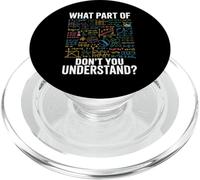 Quale parte di Non capisci Divertente Ingegnere Matematica Nerd PopSockets PopGrip per MagSafe