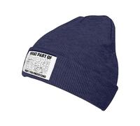 Quale Parte di Non Capisci, Divertente Insegnante di Matematica Unisex Cappello in Maglia Comodo Berretti Invernale Morbido Berretto in Maglia per Inverno Sci Bici