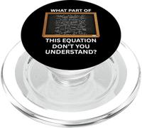 Quale parte di questa equazione non capisci i nerd della matematica PopSockets PopGrip per MagSafe