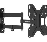 QualGear Supporto da parete universale inclinabile a basso profilo per TV LED fino a 23-42 pollici, nero