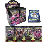(Qualità di carta di base, solo per esposizione) Carte Pokémon anime, carte del gioco di carte collezionabili Pokémon, confezione booster di Pokémon Scarlatto & Violetto Shrouded Fable, collezione di