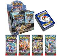 (Qualità di carta di base, solo per esposizione) Carte Pokémon anime, carte del gioco di carte collezionabili Pokémon, confezione booster da battaglia della collezione Pokémon & Violet Stellar Crown, 