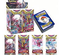 (Qualità di carta di base, solo per esposizione) Carte Pokémon anime, carte Pokémon, gioco di carte collezionabili Pokémon, Pokémon Spada e Scudo Origine Perduta, confezione booster da battaglia, coll
