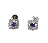 qualità Premium 1 Pair Lady Girl Hook Orecchini Clip Eternal Fiore Artificiale Diamond Ear Studs Accessori per Gioielli Love Gift Practical Treatment