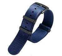 Qualità premium da 20 mm 22 mm Banda di orologi in cinturino Nylon per seiko Mido 007 James Bond Strip Striped Uomini Watch